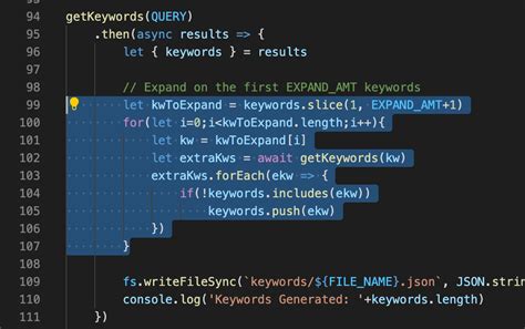 vscode block comment shortcut.